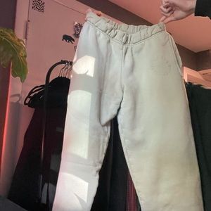 Set Active sage green jogger sweatpants.